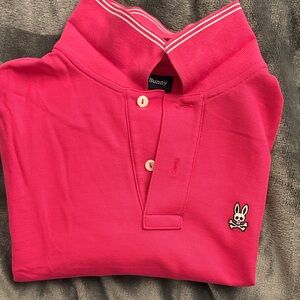 Psycho Bunny Bright Pink Polo Shirt